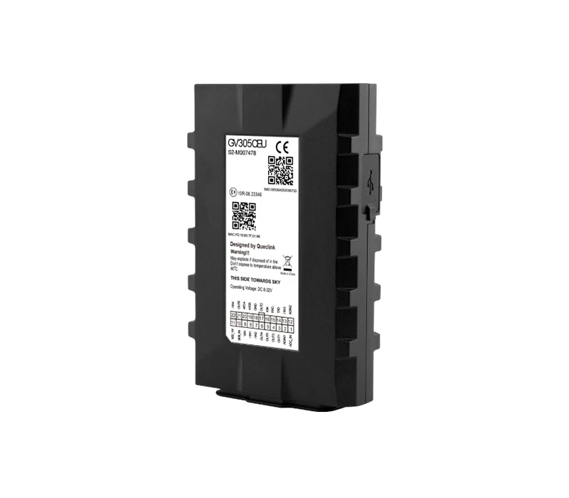 Tracker télématique GPS/GNSS, LTE Cat1, Ble 5.2, RS232/RS485, GPIO, 1-Wire | GV305CEU