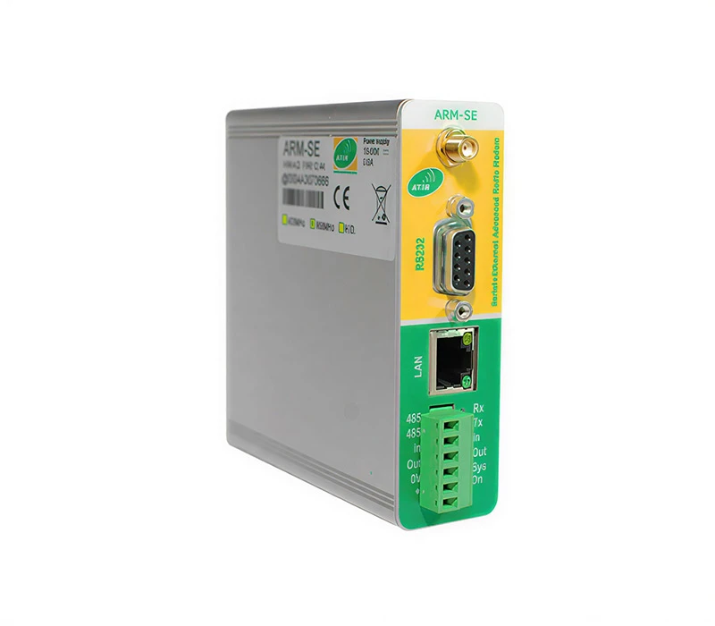 Modem radio 868MHz, Ethernet, RS232, RS485, Modbus | ARM-SE