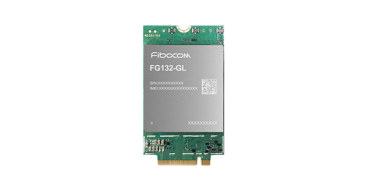 FG132-GL-00-M2 : Module 5G RedCap, 4G, GPS/GNSS