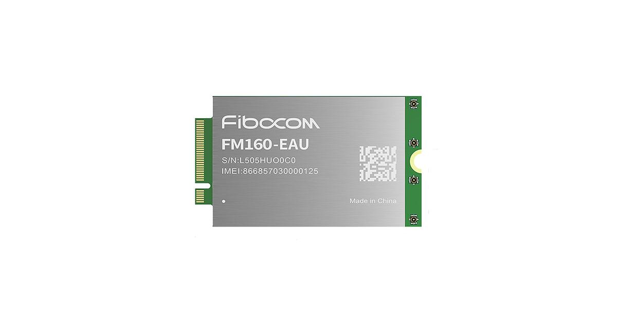 Rf Module Sub6 Lte FM160-EAU : Module 5G NR Sub6, 4G-LTE Cat19, 3G, GPS/GNSS